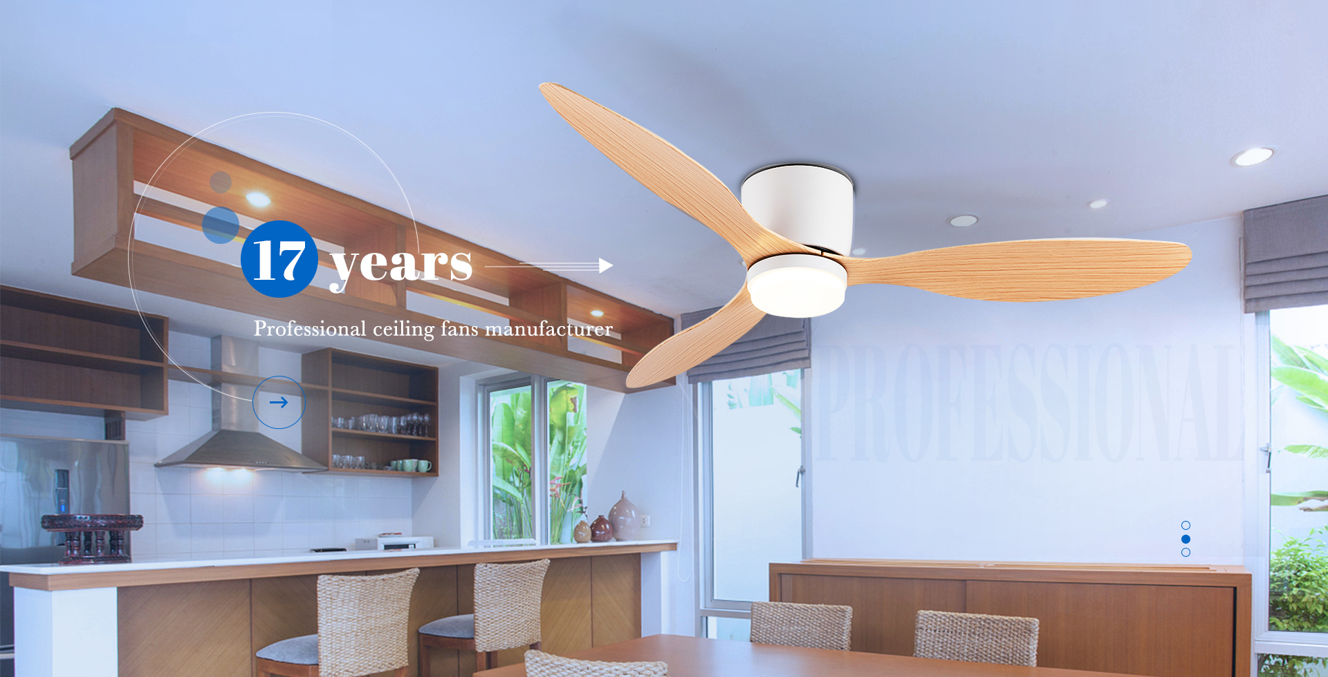 Abs Ceiling Fans, Ceiling Fan Abs Blade, Plastic Ceiling Fan - Gesheng